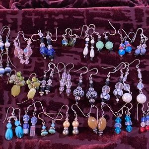 Lot of Handmade Earrings (22)